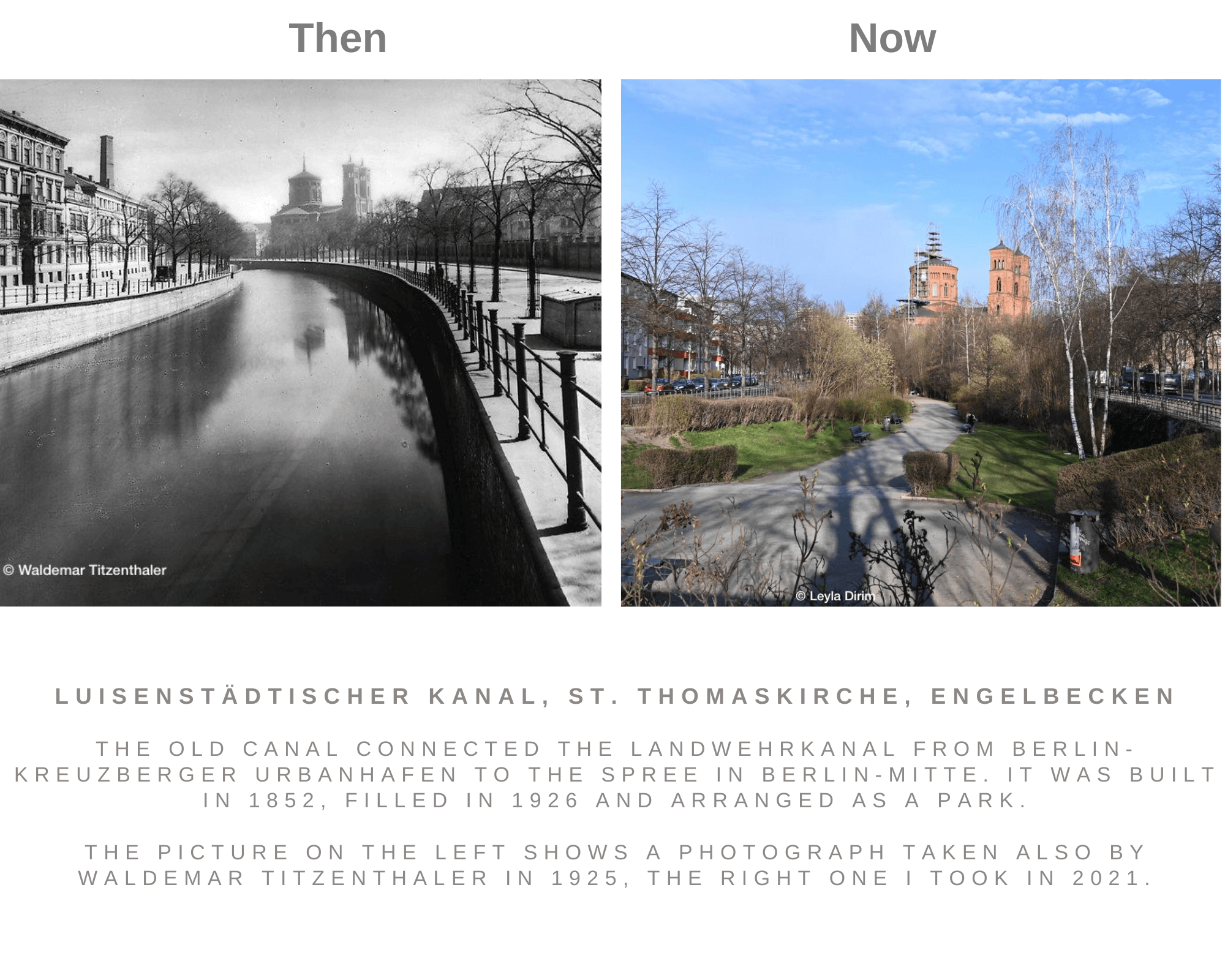 Luisenstädtischer Kanal, ST. ThomaskirchE, Engelbecken