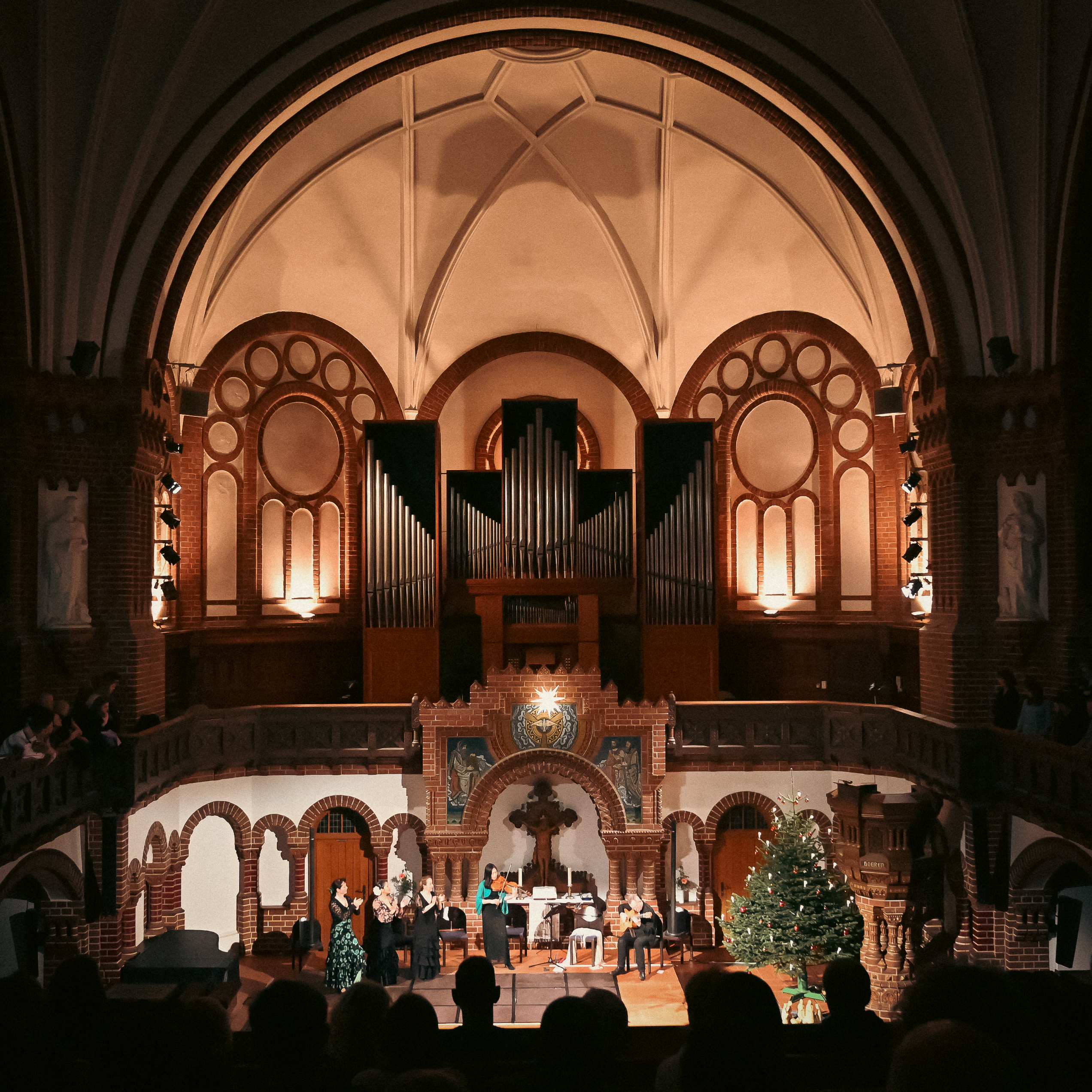 Passionskirche Berlin | Flamenco Vivo 31.12.22, Photo: Leyla Dirim