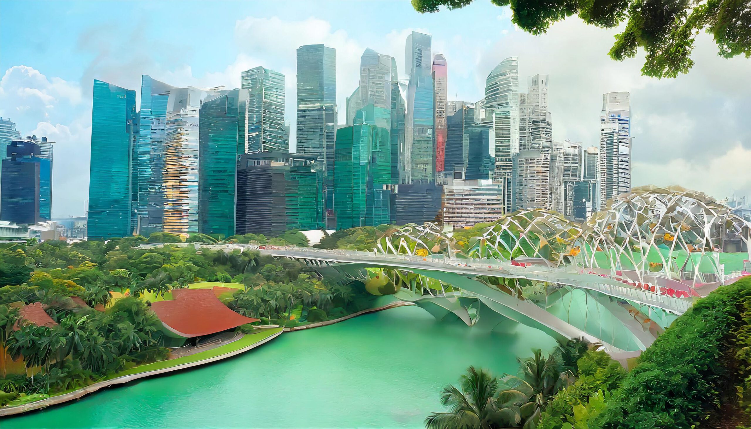 Singapur | Created by Adobe Firefly