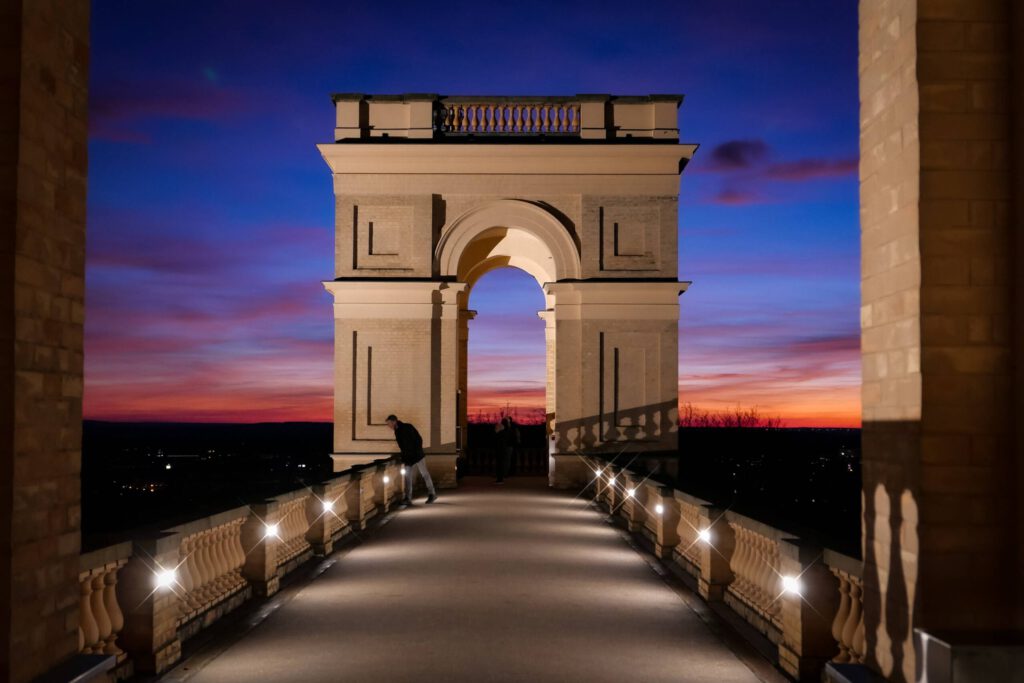 Belvedere auf dem Pfingstberg_ Sunset Fotograf: Leyla Dirim
